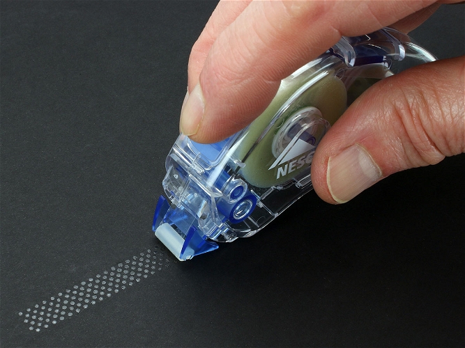 Gudy Roller Dot Adhesive Dispenser roll 8.4mm x 10m by Neschen