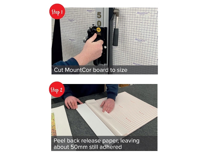 MountCor for Paper 5mm 1016mm x 813mm Foamboard 1 sheet