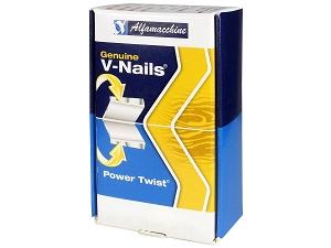 Power Twist V Nails for Alfamacchine 5mm Normal 5000