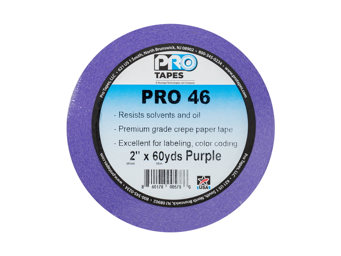 Pro 46 Purple Crepe Paper Tape 48mm x 55m