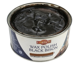 Liberon Black Bison Wax 500ml Georgian Mahogany