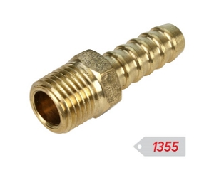 Connector 8mm hose / 1/4" M BSP