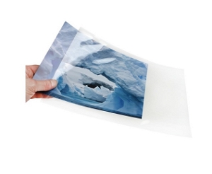Clear Polyester Print Pockets 75mn 430 x 307mm A3 Pack 25