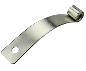Spring Clip Scroll End 49mm Nickel Plated 1000 clips