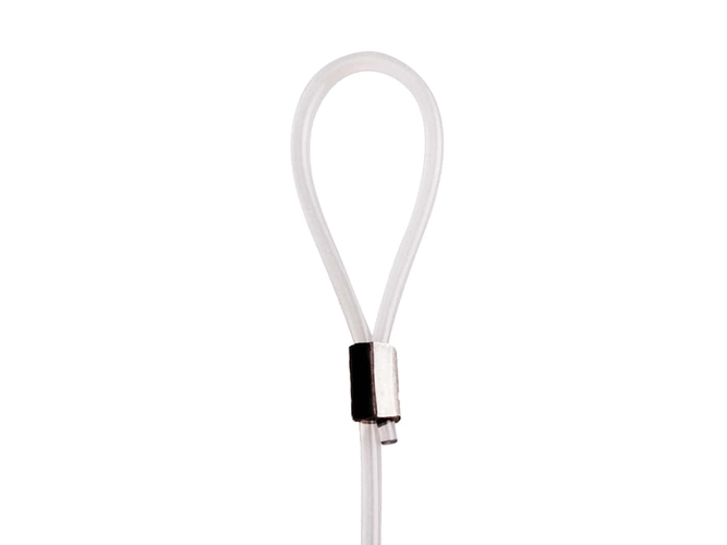 Perlon Suspender with Crimped Loop top 2mm dia 2.5m Pack 10