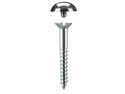 Mirror Screws Dome 32mm x 4.2mm Chrome pack 50