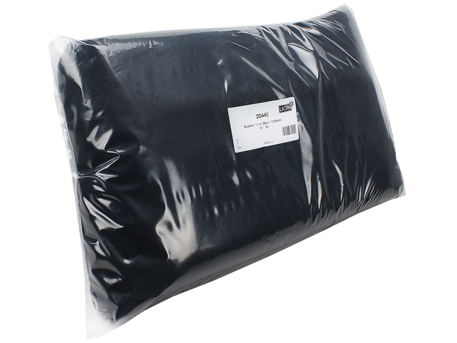 Brushed Nylon Black 1370mm x 3m