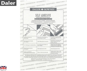 Daler Standard 1.4mm Self Adhesive Board 1 sheet