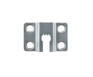 Alfamacchine 4 Hole Picture Plate Zinc plated pack 5000