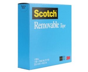 3M 811 Magic Tape 25mm x 66m Removable 1 roll