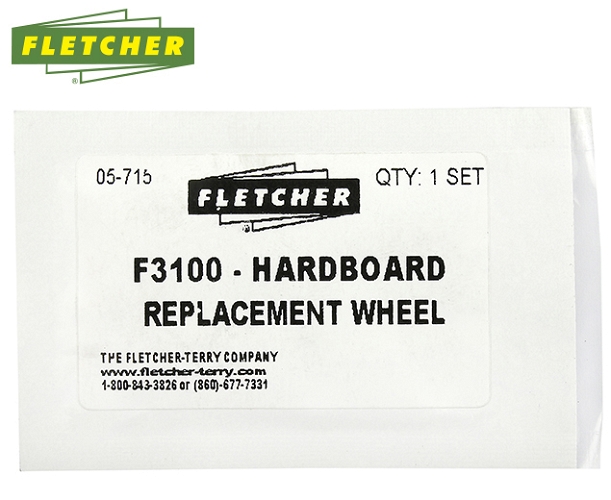 Spare Hardboard Wheels Only Fletcher-Terry 3100 05-715