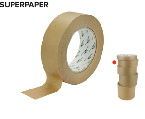 Superpaper Self Adhesive Brown Tape 38mm x 66m 1 roll