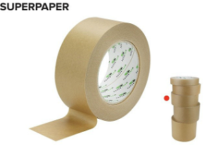 Superpaper Self Adhesive Brown Tape 50mm x 66m 1 roll
