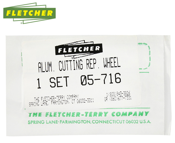 Fletcher-Terry Aluminium Cutting Wheel Set  F-T 3100