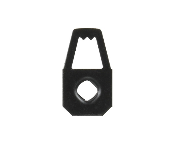 Picture Hanger 1 Hole Press Fix Black pack 200 by Alfamacchine