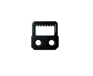 Alfamacchine 2 Hole press fix hanger Black pack 500