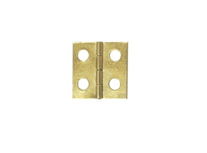 Flap Hinge B 20mm x 10mm Brass Plated 100 hinges