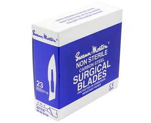 Swann Morton Scalpel Blades SM23 pack 100