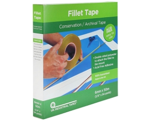 Fillet Self Adhesive Double Tape 6mm x 50m roll