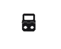 Alfa 2 Hole press fix Hinged hanger Black pack 200