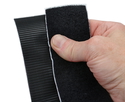 Velcro Heavy Duty Twin Tape Self Adhesive 50mm x 1m Black