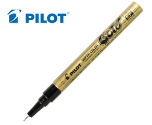 Pilot Extra Fine Point Pen Gold