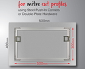 Double Plate Hardware for 5 Sub Frames or Tray Frames