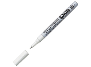 Pilot Extra Fine Point Pen White