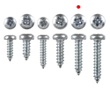 Wood screws 16mm x 3.5mm Pan head Pozi Steel ZP pack 1000