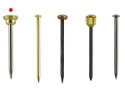 Picture Pins Hardened 24mm Knurled Brass Head pack 200