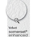 Somerset Enhanced VELVET Inkjet Printer Paper 330gsm 1320mm x 20m roll