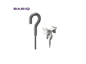 Basiq Steel Hook on Steel Cable 1.2mm 500mm Pack 10