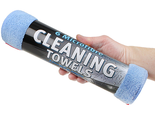 Microfibre Polishing Towels 300mm x 230mm 6 in a roll