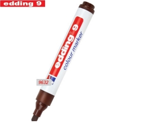 Edding 9 Touch Up Marker Brown pack of 1