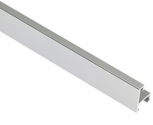 M425 6x23mm Metallics Bright Silver Aluminium Frame Moulding