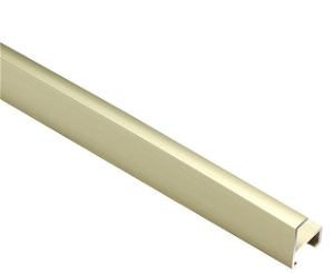 7mm 'Aluminium M11' Gold Matt Length Frame Moulding
