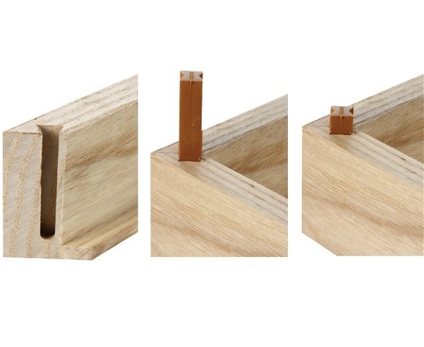 hoffmann dovetail keys for hard wood frames