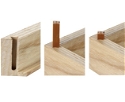 hoffmann dovetail keys for hard wood frames