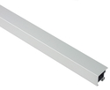 24mm 'Aluminium AP24' Matt Silver Length Frame Moulding