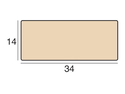 STANDARD Brace Bar 813mm 32" FSC Mix 70% 1 piece