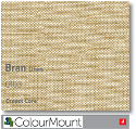 ColourMount Bran Linen 1.25mm Cream Core Linen Mountboard 1 sheet