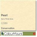 Colourmount Conservation White Core Extra Thick 2.0mm Pearl Mountboard 1 sheet