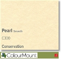 Colourmount Conservation White Core Pearl Smooth Mountboard 1 sheet