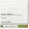 Colourmount Conservation White Core Jumbo Chalk White Smooth Mountboard pack 5
