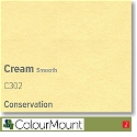Colourmount Conservation White Core Cream Smooth Mountboard 1 sheet