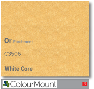 Colourmount White Core Or Parchment Mountboard 1 sheet