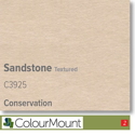 Colourmount Conservation White Core Sandstone Textured Mountboard 1 sheet