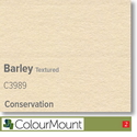 Colourmount Conservation White Core Barley Textured Mountboard 1 sheet