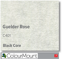 Colourmount Black Core Guelder Rose Mountboard 1 sheet