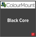 Colourmount Black Core Forest Green Heavy Textured Mountboard 1 sheet